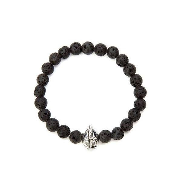Brotherhood Collection Ancient Black Stone Bracelet